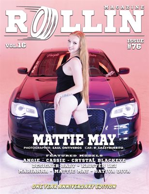 Rollin Magazine - Issue 76 (Cover Model Mattie May)