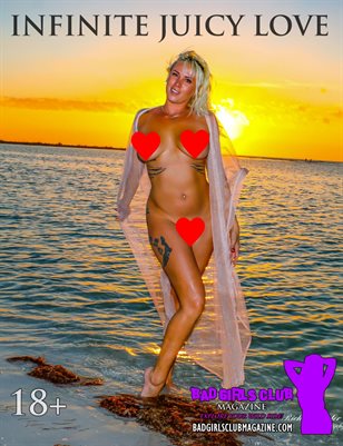 Inifinite Juice Love - Sexy Busty Naked Nude Blonde Goddess Juicy Jen Shows Off Her Florida Beach Bikini Body on a Sunny Beach
