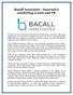 Bacall Associates - Innovative marketing events and PR
