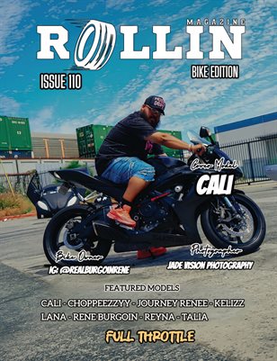 Rollin Magazine Issue 110 Cover Model Cali
