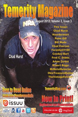 Temerity Magazine August 2012 Issue Poster
