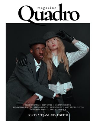 QUADRO MAGAZINE - PORTRAIT JANUARY (Vol 31)