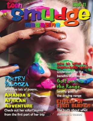 A colorful creative magazine for teens