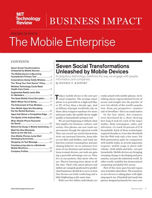 The Mobile Enterprise