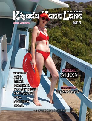 Kandy Kane Lane Magazine Issue 74 Cover Model Alexx