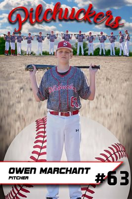 2018 Pilchuckers #63 Owen light poster