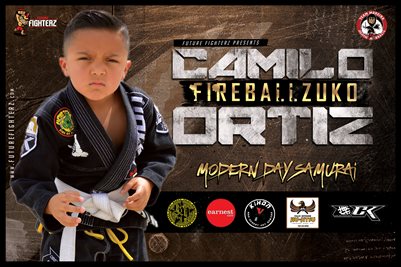 Camilo Ortiz Modern Day Samurai Poster