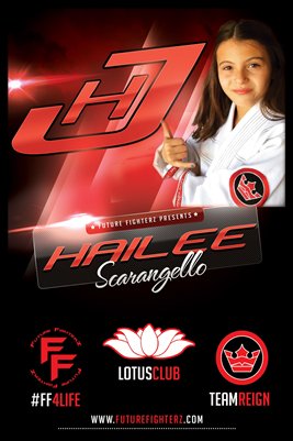 Hailee Scarangello Poster - Red
