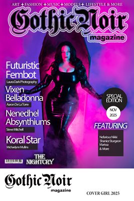 Futuristic Fembot POSTER by Laura Dark NOV 2025