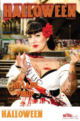 2025, RL Halloween VOL 08, Lil Lady Pinup Poster.