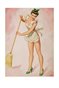Sweeping-Classic Pinup Girl