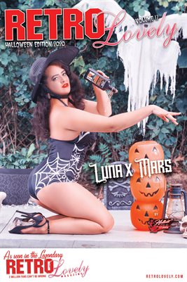Luna x Mars Halloween Cover Poster