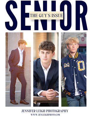 2026 Senior Session Guide - Guys Edition