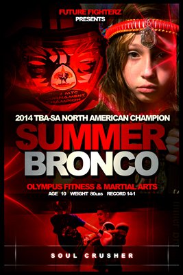 Summer Bronco Poster