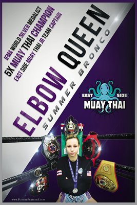 Summer Bronco Elbow Queen Poster