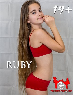 Ruby - Petite Blonde Fitness Fight Boxer Tiny Dancer Teen from the UK Sweating with Lips Sealed about Her Next Fight