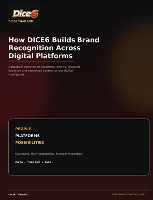 DICE6 Brand Recognition