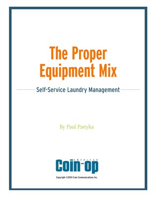 The Proper Equipment Mix: Self-Service Laundry Management