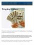 Lakeshore Law Center Payday Loans