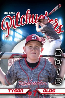 2018 Pilchuckers #7 Tyson Blue poster