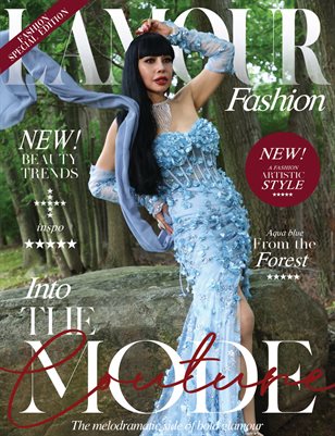 L´Amour Magazine_Aqua blue from the forest.