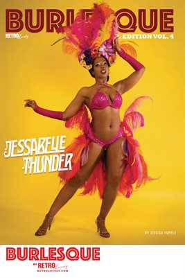 BURLESQUE Volume 4 - Jessabelle Thunder Cover Poster