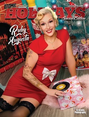 Atomic Beauties Magazine: Holidays Special Edition 2025 Vol 2 - Ruby Augusta Cover