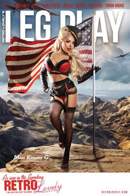 Retro Lovely Special Edition Leg Play VOL.19 - Miss Kimmy G cover Poster
