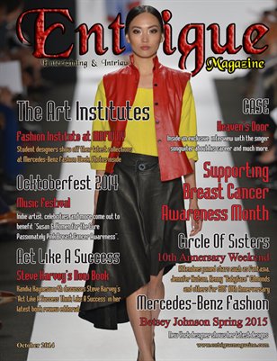 Entrigue Magazine August 2014 (Fashion Cover)
