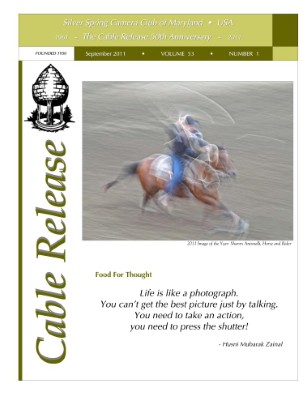September 2011, Cable Release, Vol. 53, No. 1