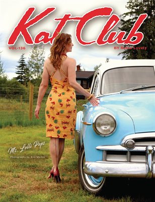 2026, Retro Lovely, Kat Club VOL-136, Ms. Lolli Pops Cover