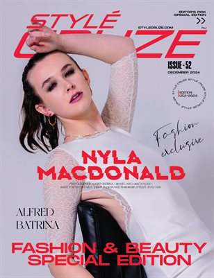 DECEMBER 2024 Issue (Issue-52)| STYLÉCRUZE USA Magazine
