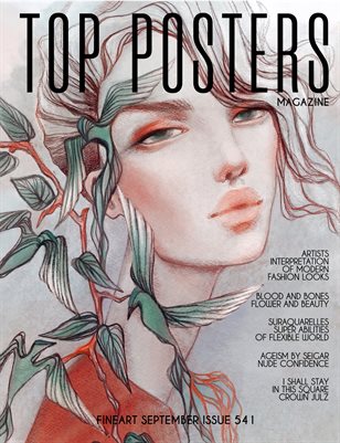TOP POSTERS MAGAZINE- FINEART SEPTEMBER (Vol 541)