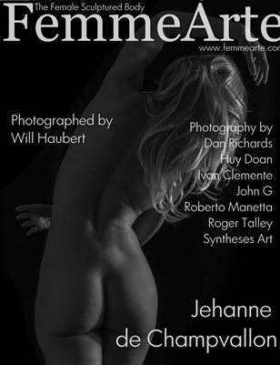 FemmeArte March 2017 Issue #4 Cover Model: Jehanne de Champvallon