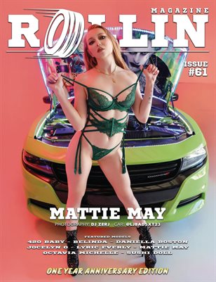 Rollin Magazine - Issue 61 (Cover Model Mattie May)