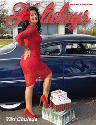 2024 Retro Lovely, Holidays Issue VOL-12, Vivi Chulada Cover