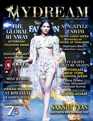 Mydream Magazine – Issue 4 | Runway Edition (Essentials) — Sakshi Vyas | November 2025