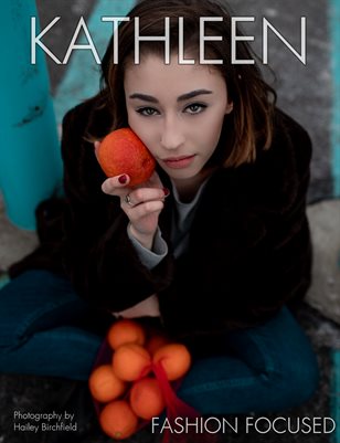 Kathleen - Sexy Busty Blone Latina Buckeye Teen Babe Loves to Play with Oranges in this Urban Shot