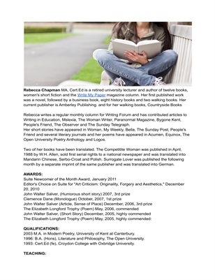 Rebecca's Publication