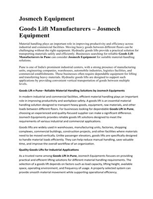 Josmech