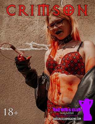 Crimson - Sexy Busty Blonde Australian Babe is Covered in Blood, Cosplays a Sexy Ghostface & Weilds a Large Knife of Terror
