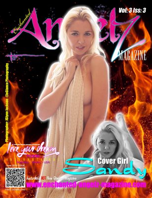 ENCHANTED ANGELZ MAGAZINE - Cover Girl Sandy - September 2016