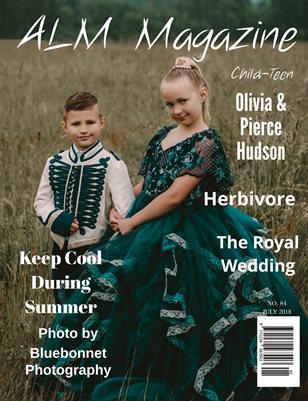ALM Child-Teen Magazine, "Fashion Model Elite," Issue 84, July 2018-Olivia & Pierce