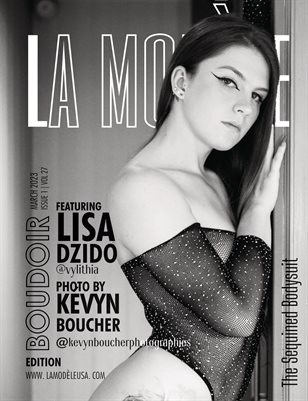 LA MODÈLE USA BOUDOIR VOL 27 MARCH ISSUE 1