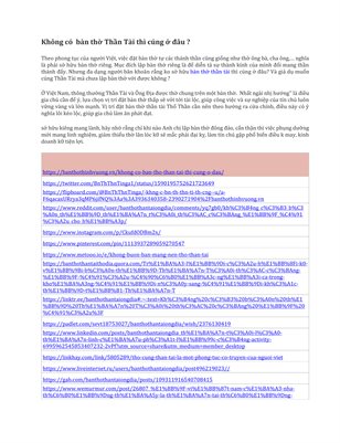 Không có  bàn thờ Thần Tài thì cúng ở đâu ?