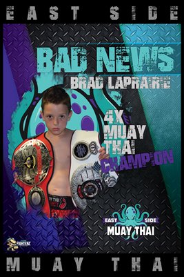 Brad LaPrarie East Side Themed Poster
