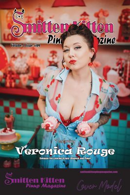 Smitten Kitten Pinup Magazine Volume 4 Issue 09 Veronica Rouge COVER POSTER