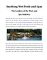 Anything Wet Pools & Spas - The Leaders of the Pool and Spa Industry