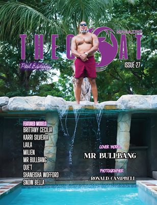 The Goat Magazine Issue 27 Cover Model Mr Bullbang