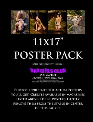 Missai Madrid - Gorgeous & Sexy, Bikini-Clad Mixed Latina-Asian Has Fun in a Waterfall Poster Pack